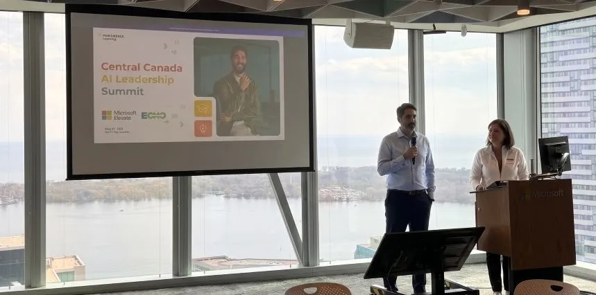 Central Canada AI Leadership Summit at Microsoft Canada HQ