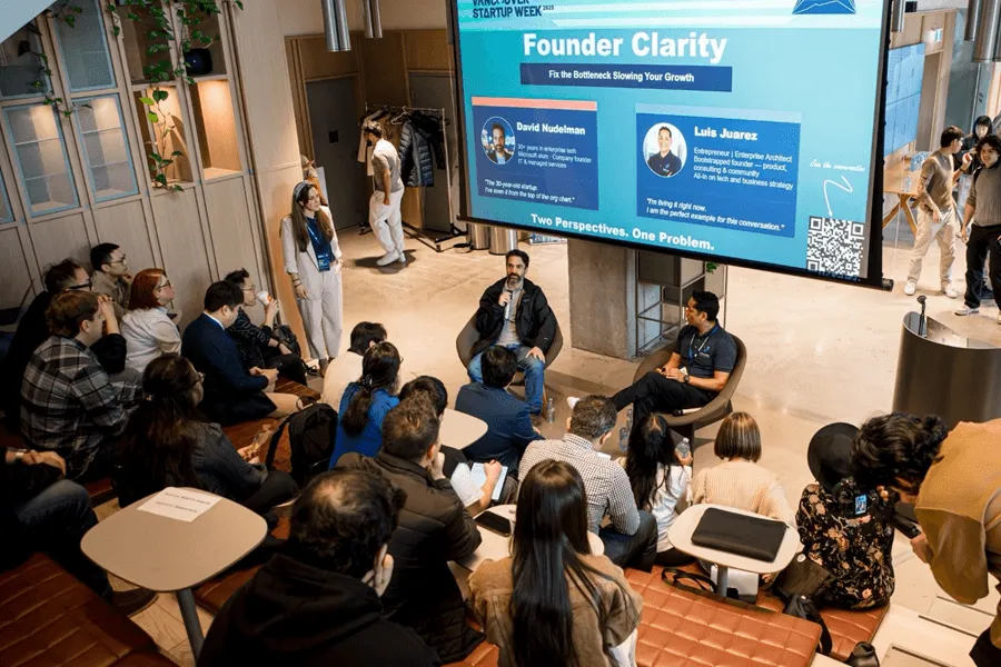Founder Clarity session at Vancouver Startup Week 2026